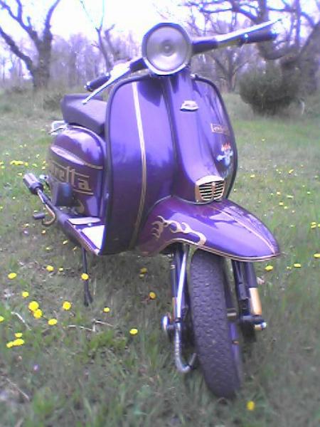 lambretta de mon papa !